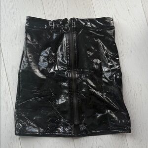 NBD Vanna Black Mini Skirt